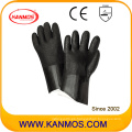 Resistente al ácido PVC sumergido guantes de trabajo de seguridad industrial (51208SP)
